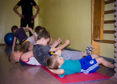 Тренировки дети 5-7 лет- часть 2